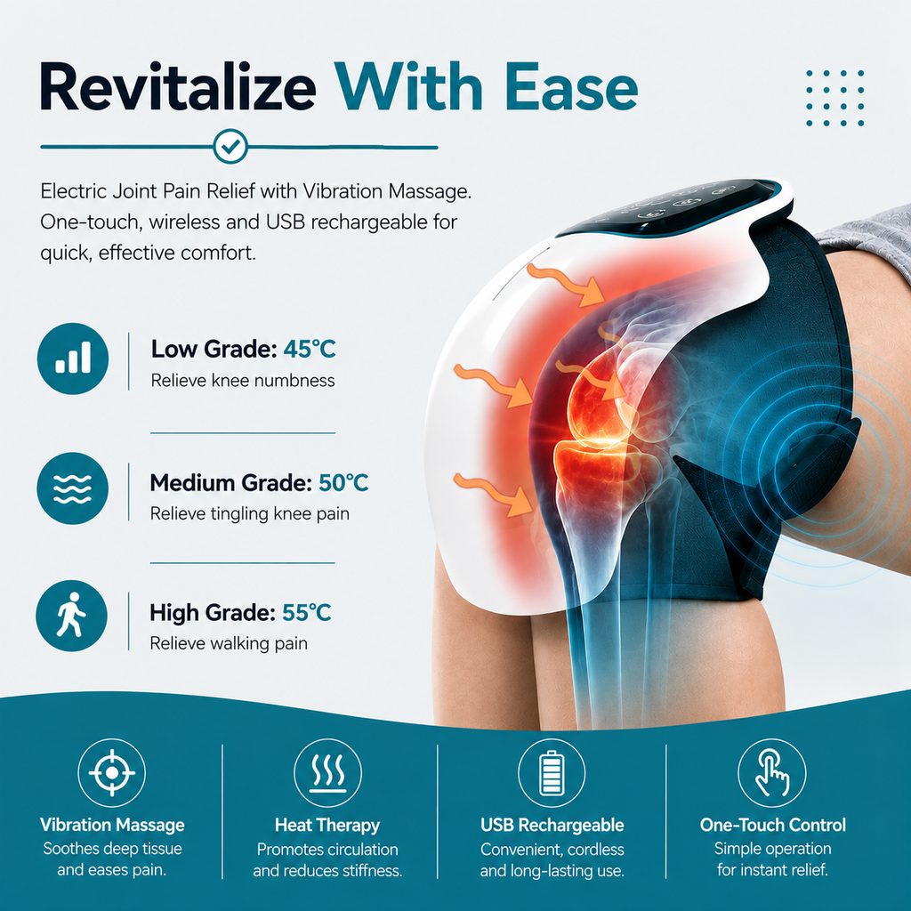 Knee Therapy Massager Device