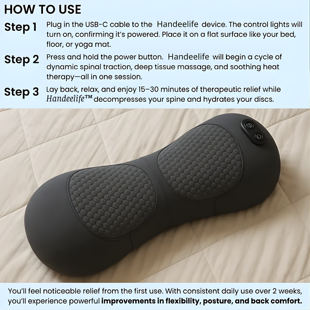 Triple Fusion Pillow Masssager